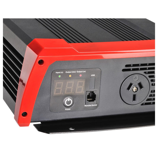 Projecta PW900 12V 900W Pro-Wave Pure Sine Wave Inverter (Bulky Item - Freight Applies)