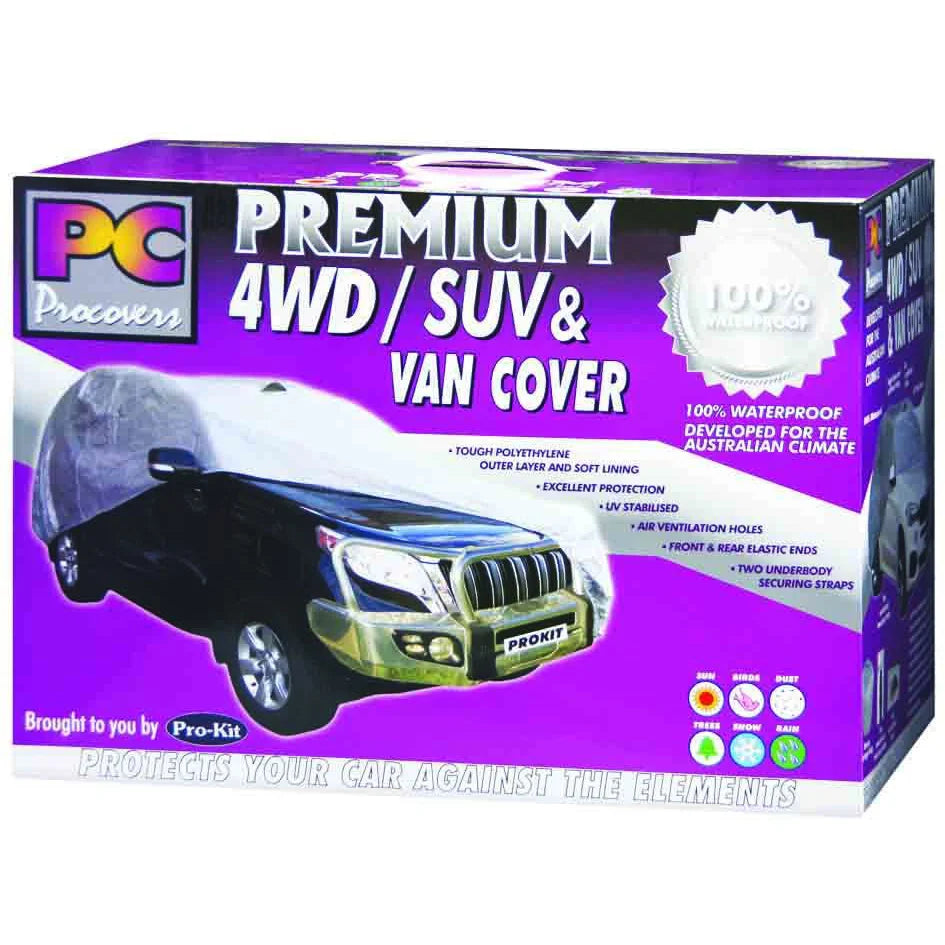 PCCovers Premium 100% Waterproof 4WD, SUV and Van Cover Extra Large - PC40111XL