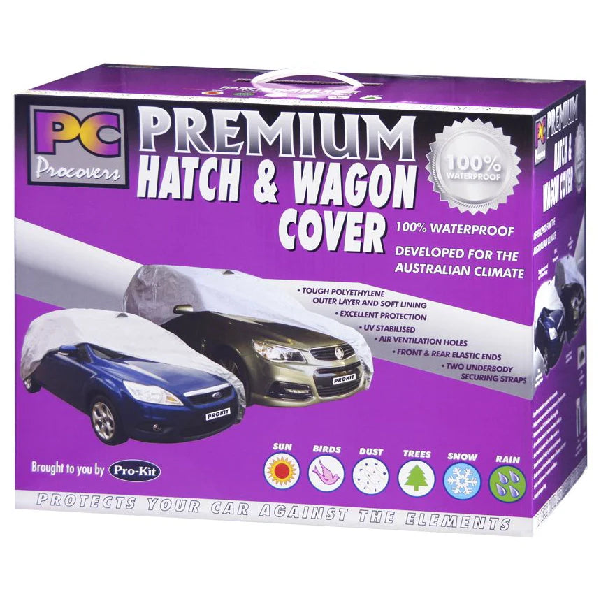 PCCovers Premium 100% Waterproof Hatch/Wagon Cover Medium - PC40116M