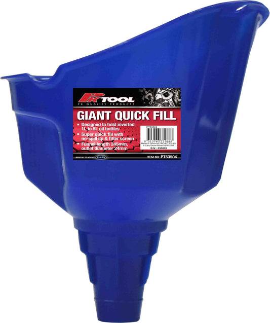 PKTool Super Quick Fill 5ltr Bottle Holder Funnel - PT53504 (Pickup Only)