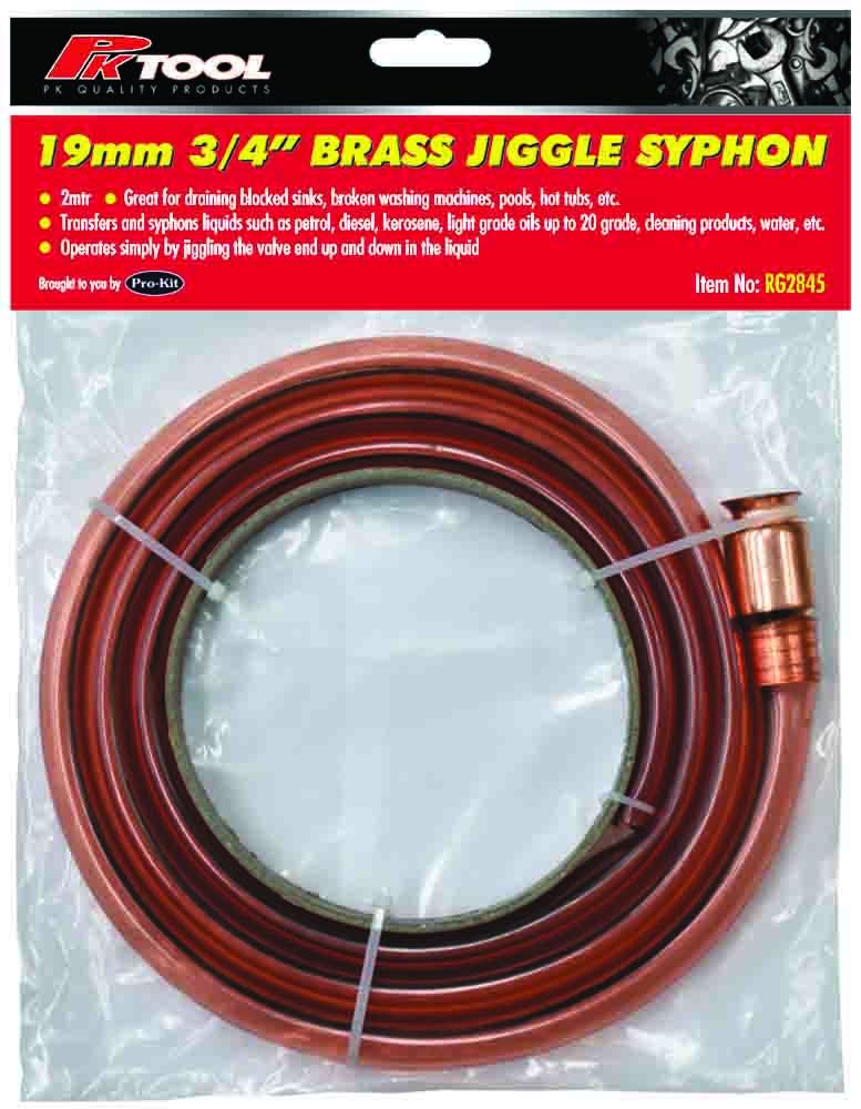 PKTool Brass Jiggle Syphon - RG2845 (Pickup Only)