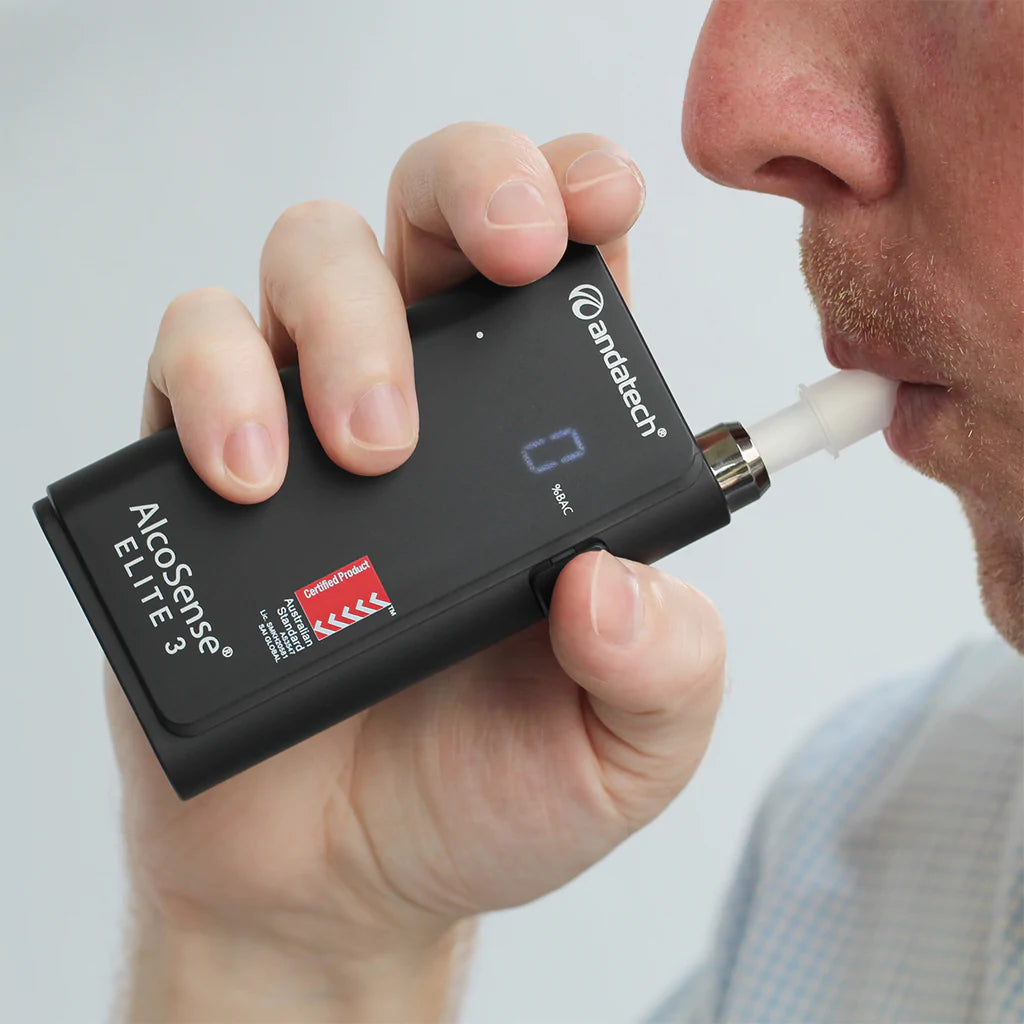 AlcoSense ALS-ELITE3 Elite 3 Fuel Cell Personal Breathalyser (3 Decimal)
