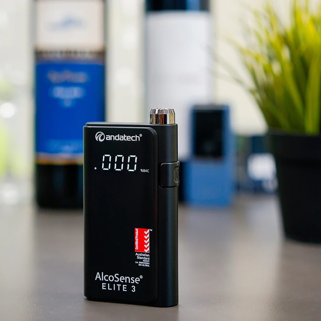 AlcoSense ALS-ELITE3 Elite 3 Fuel Cell Personal Breathalyser (3 Decimal)