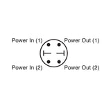 Narva 61052 Heavy-Duty Dual Pole Battery Master Switch With RemovaBLe Key